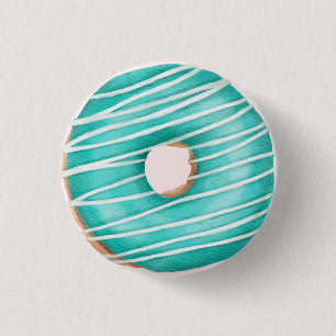 Macaron Rond 2,50 Cm Saupoudré Donut Anniversaire Fête Baby shower Fave