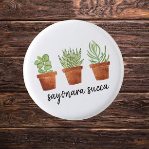 Macaron Rond 2,50 Cm Sayonara Succa Succulent