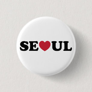 Macaron Rond 2,50 Cm Séoul Love Heart