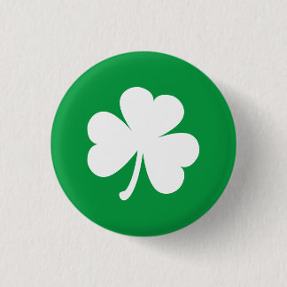 Macaron Rond 2,50 Cm Shamrock irlandais personnalisable