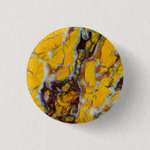 Macaron Rond 2,50 Cm Shattuckite jaune