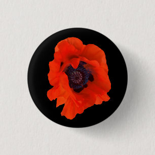 Macaron Rond 2,50 Cm Si On Ne Laisse Pas Oublier Le Bouton Du Pavot