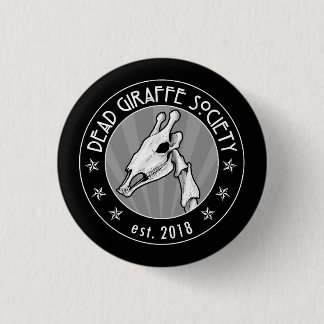Macaron Rond 2,50 Cm Société morte de girafe