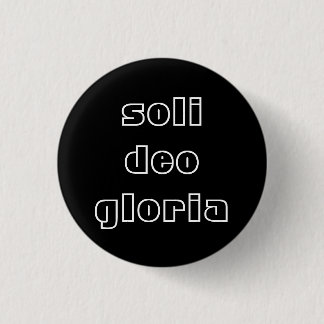 Macaron Rond 2,50 Cm Soli Deo Gloria