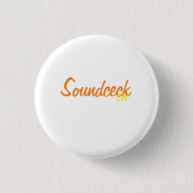 Macaron Rond 2,50 Cm Soundceck Spilla (Devant)