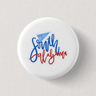 Macaron Rond 2,50 Cm South Alabama Gameday Button