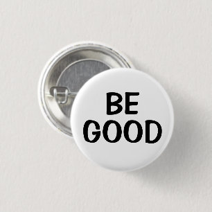 Macaron Rond 2,50 Cm Soyez Gentil Bouton de Citation Positive