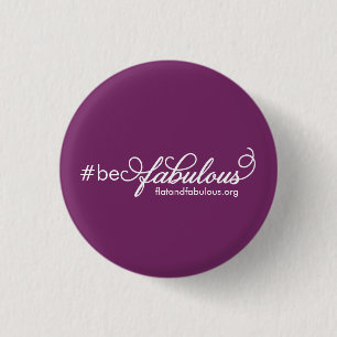 Macaron Rond 2,50 Cm Soyez goupille fabuleuse