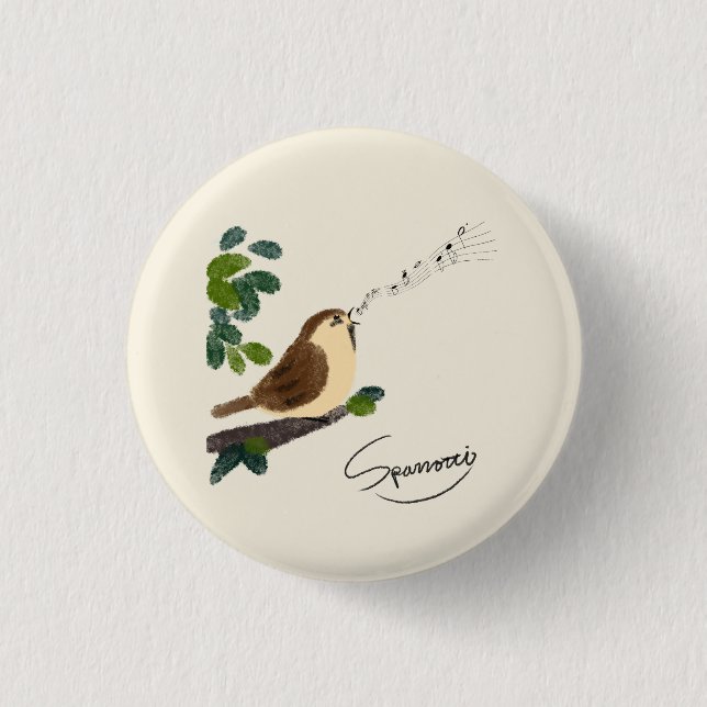 Macaron Rond 2,50 Cm Sparrotti ! パ ロ ィ ! (Devant)