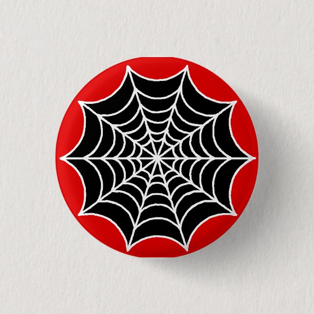 Macaron Rond 2,50 Cm Spider Web (Devant)