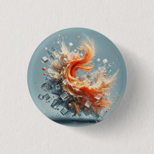 Macaron Rond 2,50 Cm Splash tropical