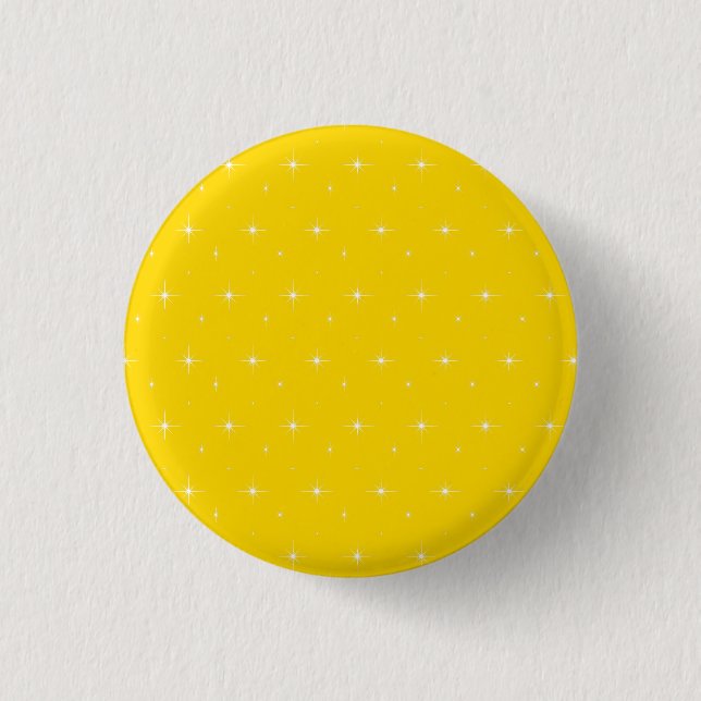 Macaron Rond 2,50 Cm Stardust et Sunshine sur Elegant Yellow Arrière -  (Devant)