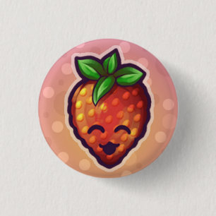 Macaron Rond 2,50 Cm Strawberry^o^