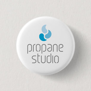 Macaron Rond 2,50 Cm Studio de propane - bouton rond
