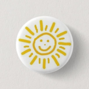 Macaron Rond 2,50 Cm Sun de sourire