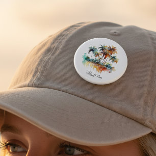 Macaron Rond 2,50 Cm Sunset Grove, sur mesure