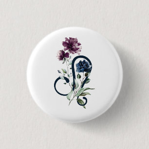 Macaron Rond 2,50 Cm Symbole étoilé Leo Zodiac