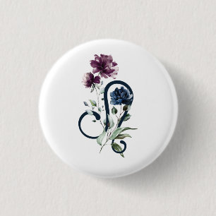 Macaron Rond 2,50 Cm SYMBOLE Étoile Léo Zodiaque