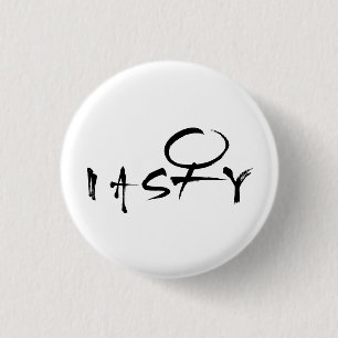 Macaron Rond 2,50 Cm Symbole féminin de Nasty Woman