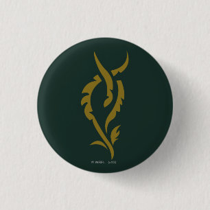 Macaron Rond 2,50 Cm Symbole floral de TAURIEL™