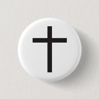 Symbole religieux de croix latine