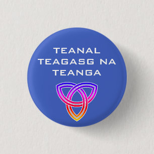 Macaron Rond 2,50 Cm Teanal Teagasg na Teanga Button
