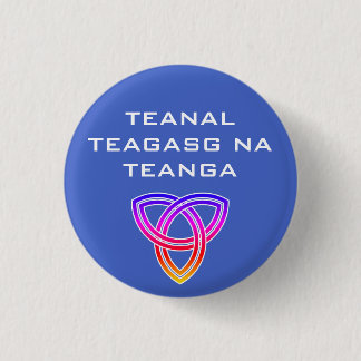 Macaron Rond 2,50 Cm Teanal Teagasg na Teanga Button