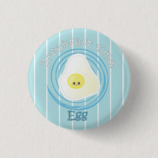 Macaron Rond 2,50 Cm Temps de petit déjeuner - oeuf