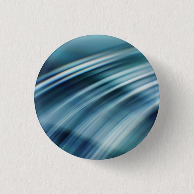 Macaron Rond 2,50 Cm Texture rapide : Stormy Blue Motion Trails (Devant)
