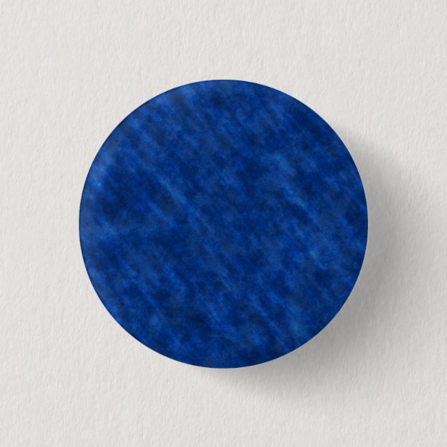 Macaron Rond 2,50 Cm Texture sale approximative de velours : Bleu royal (Devant)