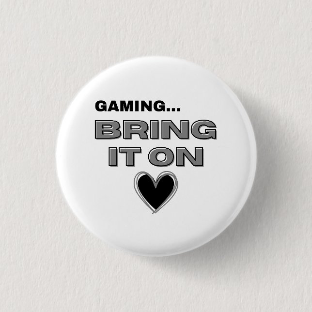 Macaron Rond 2,50 Cm The Gamer  (Devant)