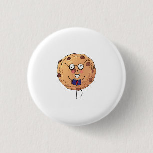 Macaron Rond 2,50 Cm Thème de nourriture de cookie mignon