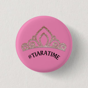 Macaron Rond 2,50 Cm Tiara Time Button