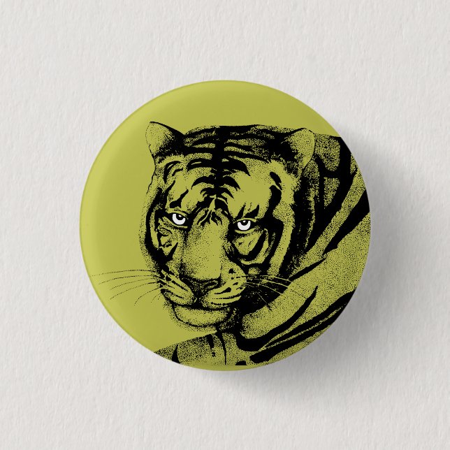 MACARON ROND 2,50 CM TIGER (Devant)