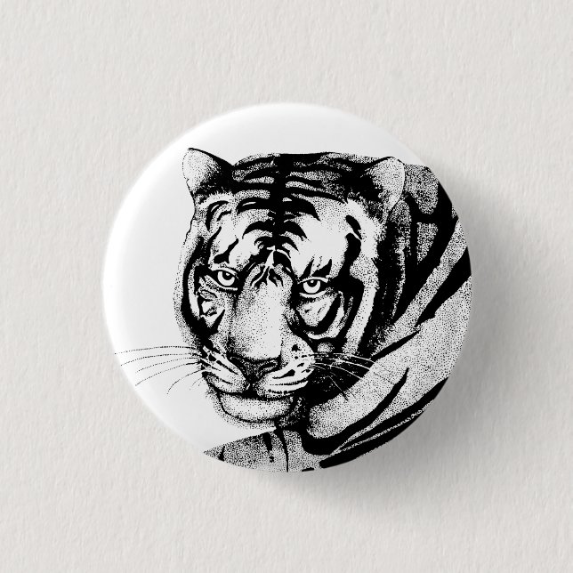 MACARON ROND 2,50 CM TIGER (Devant)