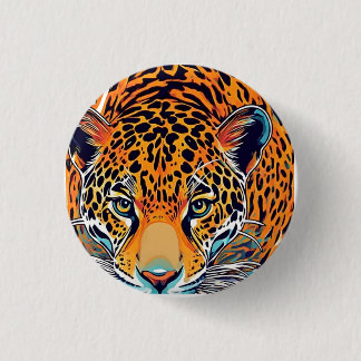 Macaron Rond 2,50 Cm Tigre Majestueux