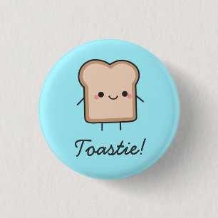 Macaron Rond 2,50 Cm Toastie ! Bouton