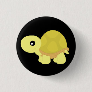 Macaron Rond 2,50 Cm Tortue jaune