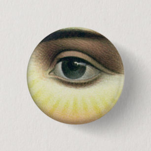 Macaron Rond 2,50 Cm Tout l'oeil voyant