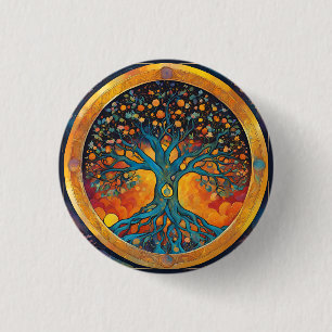 Macaron Rond 2,50 Cm Tree of Life