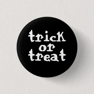 Macaron Rond 2,50 Cm Trick Ou Treat Halloween