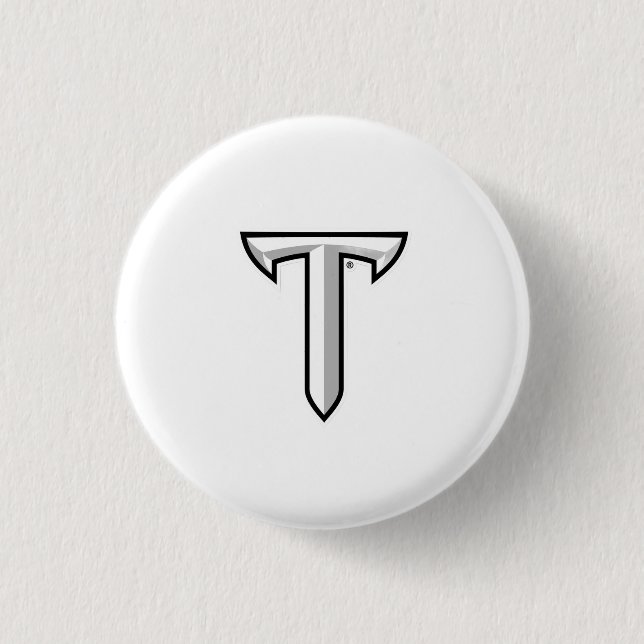 Macaron Rond 2,50 Cm Troy University Gameday Button (Devant)