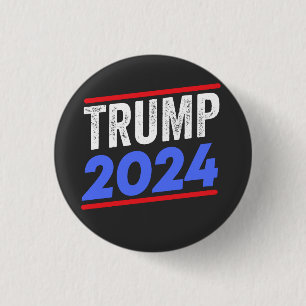 Macaron Rond 2,50 Cm Trump 2024 For President Donald Jr. Maga Election