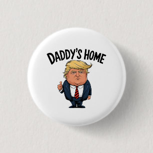 Macaron Rond 2,50 Cm Trump 2024 Reprendre l'Amérique à la maison de pap