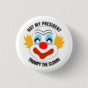 Macaron Rond 2,50 Cm Trump Le Clown