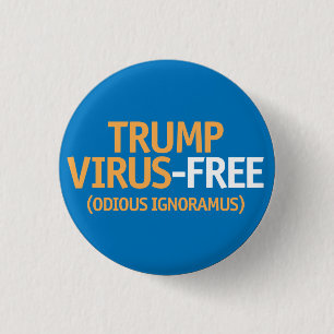 Macaron Rond 2,50 Cm Trump sans virus