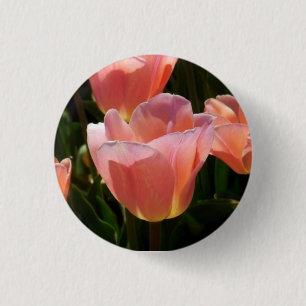 Macaron Rond 2,50 Cm Tulipe rose