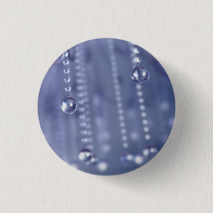 Macaron Rond 2,50 Cm Twilight dans le bouton cristal