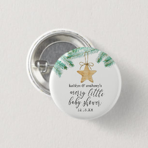 Macaron Rond 2,50 Cm Un joli petit Baby shower