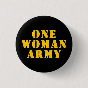 MACARON ROND 2,50 CM UNE ARMÉE FEMME
